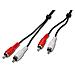 Cavo Stereo Connettori 2 X Cinch (Rca) Maschio / Maschio - Mt. 10 - Foto miniatura 1