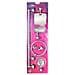 Set accessori bagno cromo / vetro satinato, 6 pezzi - Foto miniatura 6