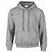 Felpa Con Cappuccio Uomo (s) (grigio Sportivo)  - Foto miniatura 1
