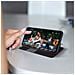 Custodia View 5 / 5 Plus Finestra Smart Funzione Stand Originale Grigio - Foto miniatura 3