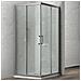 Box Cabina Doccia Angolare Corner Due Ante Scorrevoli Cristallo Temprato Alta Qualità *** Misure : 72-74x72-74xh195 Cm Stampato - Foto miniatura 2