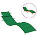 Cuscino Per Lettino Prendisole Verde 186x58x4 Cm - Foto miniatura 1