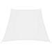 Parasole a Vela in Tela Oxford a Trapezio 2/4x3 m Bianco - Foto miniatura 1