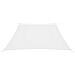 Parasole a Vela in Tela Oxford a Trapezio 2/4x3 m Bianco - Foto miniatura 3