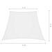 Parasole a Vela in Tela Oxford a Trapezio 2/4x3 m Bianco - Foto miniatura 7