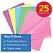Aw113 Pastello Carta Velina Value Pack Perfetto Per Tutte Le Arti E Mestieri Progetti Ideale Per Aula Lavoro A Casa Attivit E Dei Compiti Del Gruppo Craft (confezione Da 25)  - Foto miniatura 4