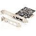 Pcie Card Firewire 1394a 3 Port 1x Ext. 1394mini 2x Ext. 1394a In - Foto miniatura 1