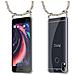 Catena Di Telefoni Cellulari Compatibile Con Htc Desire 10 Lifestyle / Desire 825 In Rainbow - Coperchio Protettivo In Silicone Con Anelli D'argento, Cinturino In Corda E Custodia Staccabile - Foto miniatura 7