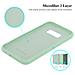 Custodia Compatibile Con Samsung Galaxy S8 Plus In Liquid Verde Chiaro - Coperchio Protettivo In Silicone Tpu Flessibile - Foto miniatura 6
