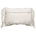 Cuscino Decorativo Con Frange Macrame, 30 X 50 Cm, Beige - Foto miniatura 2
