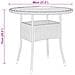 Set Da Pranzo Per Giardino 3 Pz In Polyrattan Nero - Foto miniatura 7