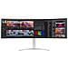 Monitor 49" LED IPS Curvo Gaming 49WQ95C-W 5120x1440 UltraWide Dual QHD Tempo di Risposta 5 ms Frequenza di Aggiornamento 144 (Hz) - Foto miniatura 6