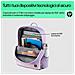 CAMPUS LAVENDER BACKPACK PATR - Foto miniatura 10