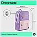 CAMPUS LAVENDER BACKPACK PATR - Foto miniatura 11