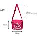 Borsa Termica Frigo Porta Pranzo Spiaggia Lavoro Scuola Fresh Break Vari Colori E Misure 6l Fucsia - Foto miniatura 2