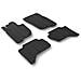 Set Tappeti Su Misura In Gomma - Compatibile Per Mitsubishi L200 Club Cab (09/15>06/23) - Mitsubishi L200 Double Cab (09/15>06/23) - Fiat Fullback Cabina Estesa (09/16>01/21) - Fiat Fullback Doppia Cabina (09/16>01/21) - Foto miniatura 1