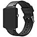Cinturino Per Orologio Garmin Vivoactive In Silicone Acetato - Nero - Foto miniatura 5