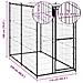 Lusso Casadino -  Gabbia Per Cani Da Esterno In Acciaio Con Tetto 110x220x180 Cm - Foto miniatura 6