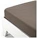Lenzuolo Inferiore Jersey In Jersey Di Cotone Colore Marrone Misura Piazza E Mezza - Foto miniatura 1