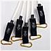 Set Di Corde Di Resistenza Con Gancio A Zucca Tpe 100 Lbs 11 Pezzi - Foto miniatura 4