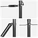 Posti di Recinzione 7 pz Grigio Ø32 mm 100 cm Acciaio Galvanizzato - Foto miniatura 5