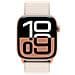 Bracciale Sport Per Apple Watch 38 / 42mm In Nylon Regolabile Ultra Sicuro, Argento - Foto miniatura 2