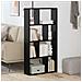 Libreria Rovere nero 60 x 20 x 120 cm Legno multistrato - Foto miniatura 2