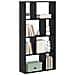 Libreria Rovere nero 60 x 20 x 120 cm Legno multistrato - Foto miniatura 3