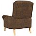 poltrona Marrone 76 x 94 x 102 cm Pelle sintetica - Foto miniatura 6