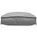 Cuscino per seduta pallet 4 pcs Grigio 40 x 40 x 8 cm - Foto miniatura 7