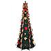 Albero di Natale artificiale con 150 LED Verde 180 cm PVC - Foto miniatura 4