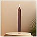 Candela Led Senza Fiamma Serie Notte Scura Viola A Bastoncino Rigato - Luce Notturna Creativa - Foto miniatura 3