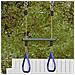 Barra Trapezio con Anelli per Bambini Blu e Verde in Acciaio - Foto miniatura 2