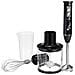 Frullatore A Immersione 600w 4 In 1 Con Tritatutto E Frusta, Grigio - Foto miniatura 1