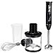 Frullatore A Immersione 600w 4 In 1 Con Tritatutto E Frusta, Grigio - Foto miniatura 4