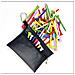 2-pack Porta Tee Da Golf In Pelle Pu Nera Con Clip Ad Anello A D - Contiene 60 Tee - Foto miniatura 2