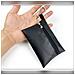2-pack Porta Tee Da Golf In Pelle Pu Nera Con Clip Ad Anello A D - Contiene 60 Tee - Foto miniatura 3