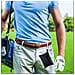 2-pack Porta Tee Da Golf In Pelle Pu Nera Con Clip Ad Anello A D - Contiene 60 Tee - Foto miniatura 4