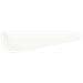 Cuscino per Gambe Bianco 52 x 20 x 12 cm Schiuma Memory - Foto miniatura 3