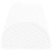 Cuscino per Gambe Bianco 52 x 20 x 12 cm Schiuma Memory - Foto miniatura 5