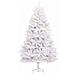 Albero di Natale artificiale Bianco 180 cm PVC e Metallo - Foto miniatura 3