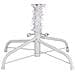 Albero di Natale artificiale Bianco 180 cm PVC e Metallo - Foto miniatura 7