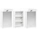 Set di Armadi da Bagno con lo scaffale 3 pcs 126 x 16 x 62.5 cm - Foto miniatura 5
