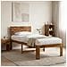 Letto Singolo con Testiera ROSTOCK Naturale 100 x 200 cm - Foto miniatura 2