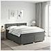 Letto box spring con materasso Grigio Scuro 180 x 200 cm - Foto miniatura 2