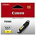 Cartuccia Originale Canon Pixma Mg 7150 Giallo Cli551Xly - Foto miniatura 7