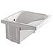Lavatoio Osiride Bianco 60x60xh40 Cm - Bianco - Foto miniatura 1