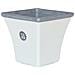Vaso Di Fiori Bianco 37 X 37 X 35 Cm Elateia - Foto miniatura 1