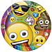 Unique - 8 Piatti In Cartone Emoji Rainbow 23 Cm - Foto miniatura 1