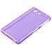 Custodia Compatibile Con Sony Xperia Z4 Mini / Z3 Plus Compact In Viola Trasparente - Coperchio Protettivo In Silicone Tpu Flessibile - Foto miniatura 3